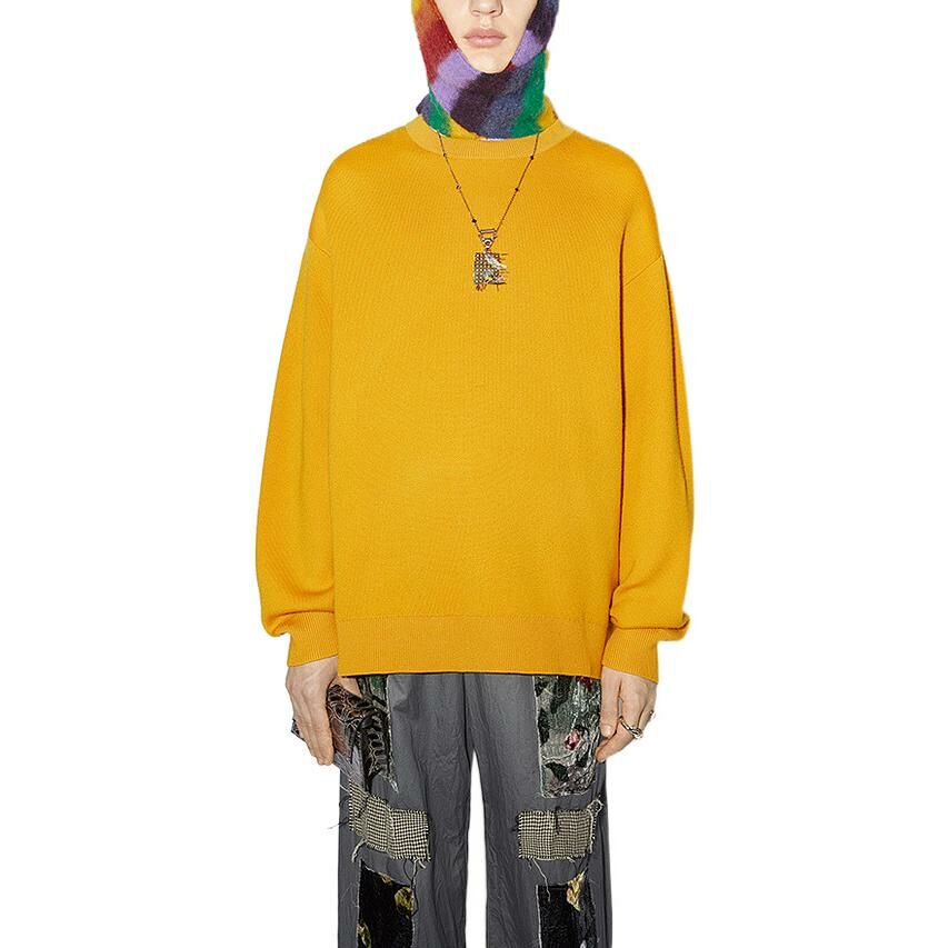 【代購】Acne Studios Sweaters Men Deep Yellow
