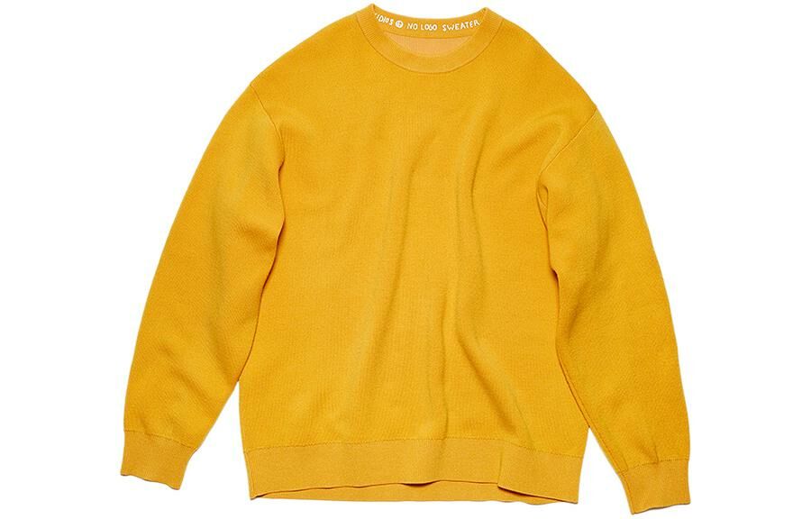 【代購】Acne Studios Sweaters Men Deep Yellow