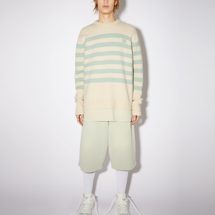 【代購】Acne Studios Sweaters Unisex Beige Green