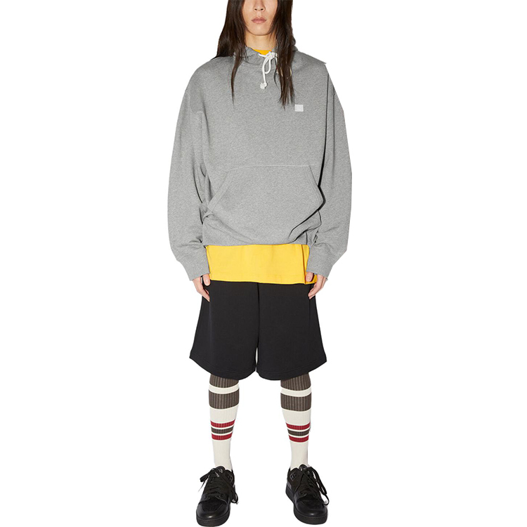【代購】Acne Studios Face Patch Logo Hooded Sweatshirt
