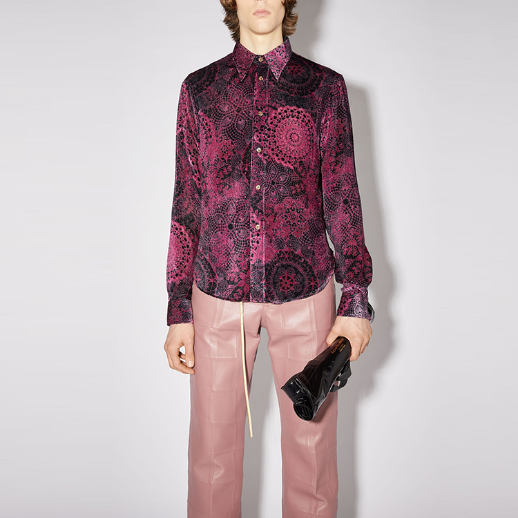 【代購】Acne Studios Shirts Men Fuchsia