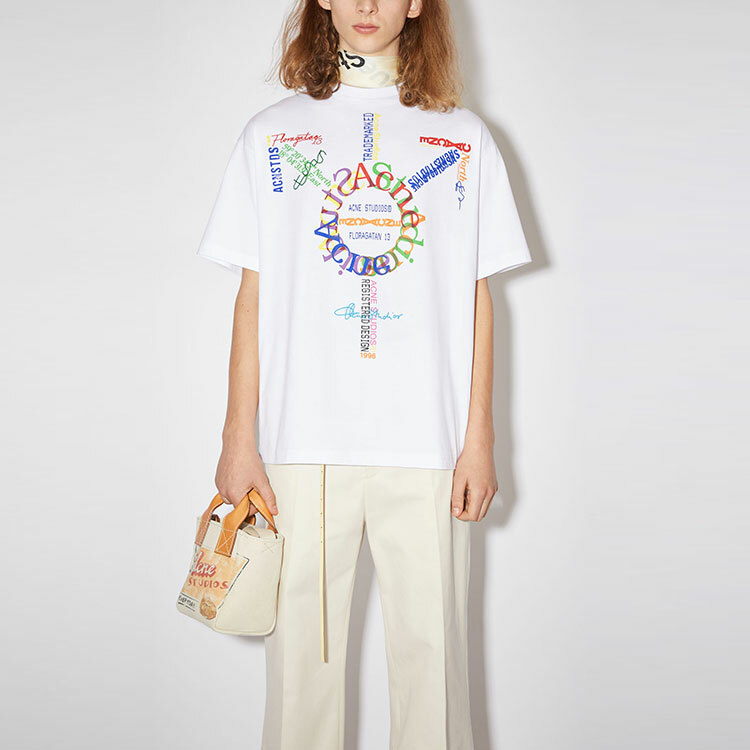 【代購】Acne Studios T-Shirts Unisex White