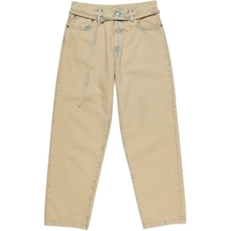 【代購】Acne Studios 2024 Autumn/Winter Collection Jeans Unisex Light Sand