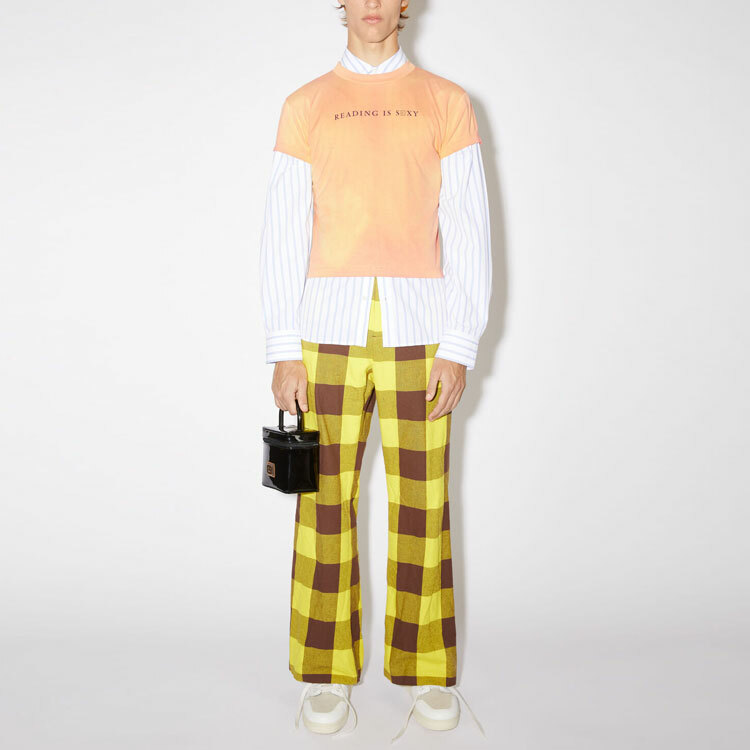 【代購】Acne Studios T-Shirts Unisex Orange