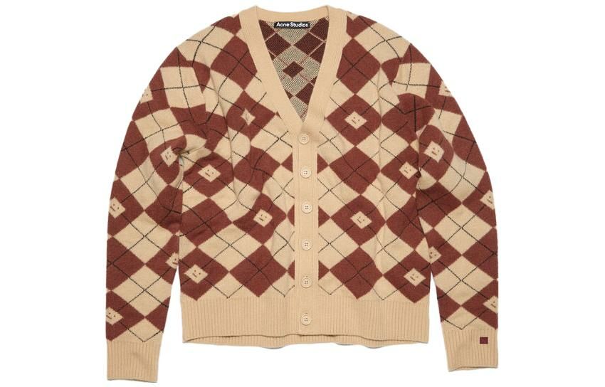 【代購】Acne Studios FW23 Sweater Unisex Cookie Beige