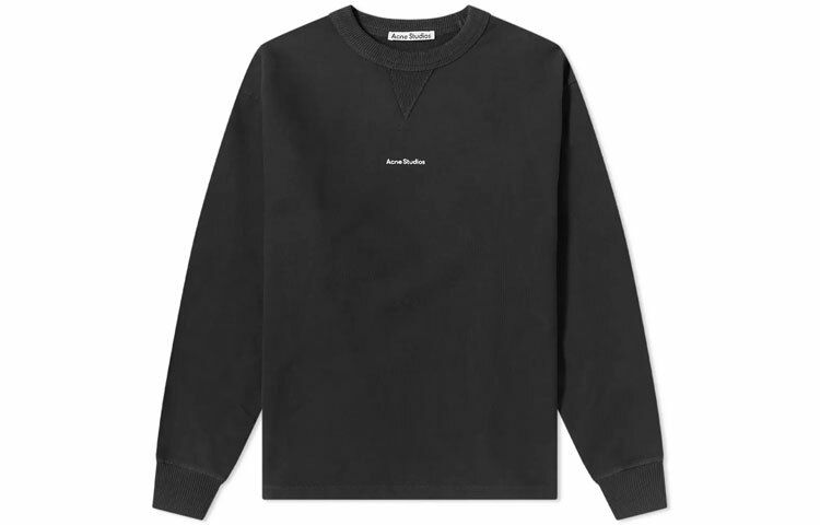 【代購】Acne Studios Micro Logo Printed Crewneck Sweatshirt