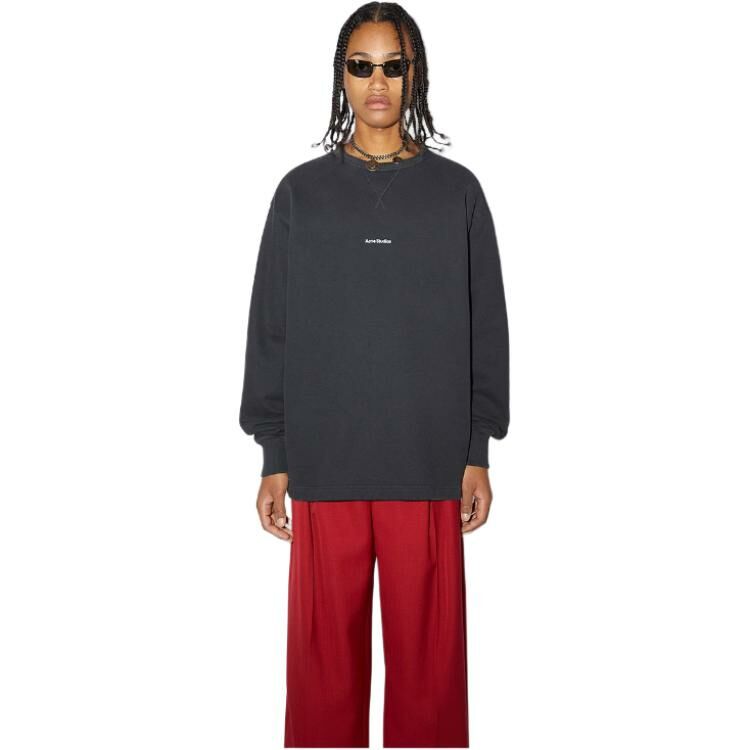 【代購】Acne Studios Micro Logo Printed Crewneck Sweatshirt