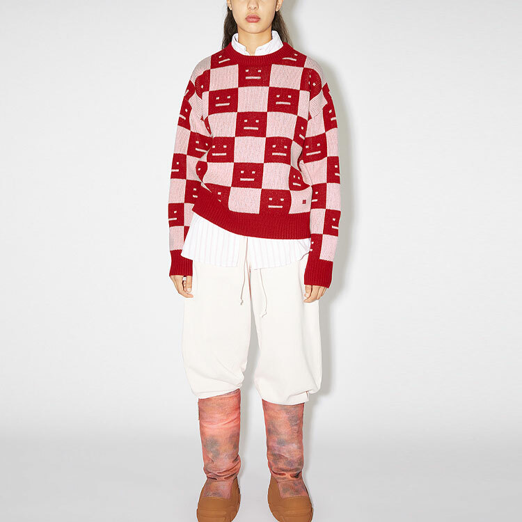 【代購】Acne Studios Sweaters Unisex Red