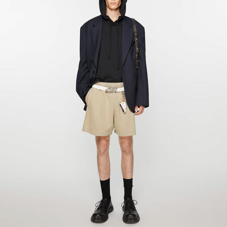 【代購】Acne Studios Casual Shorts Unisex Concrete Gray