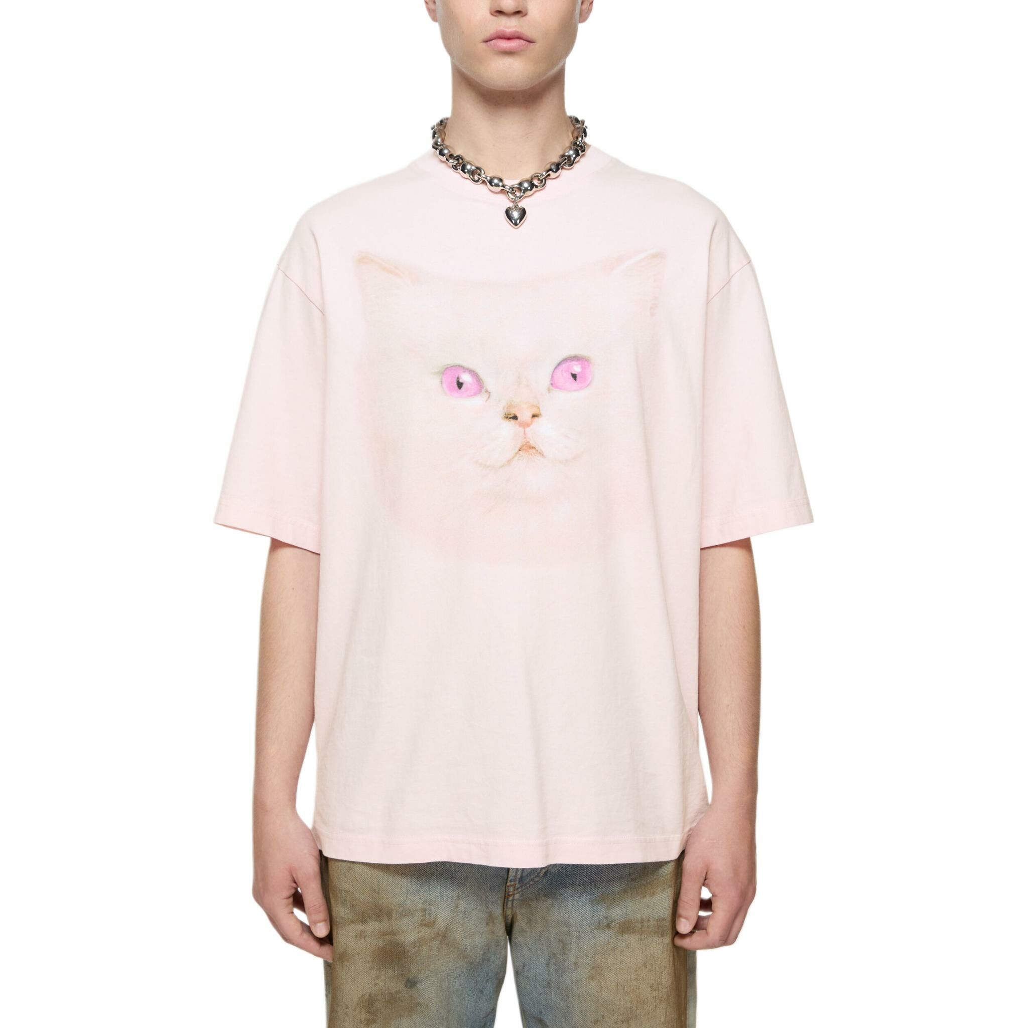 【代購】Acne Studios T-Shirt Unisex Soft Pink