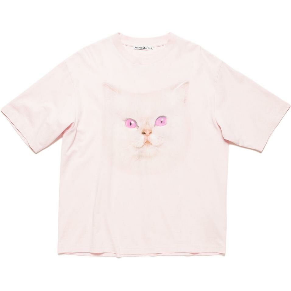 【代購】Acne Studios T-Shirt Unisex Soft Pink