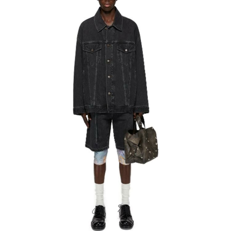 【代購】Acne Studios SS24 Denim Jacket Unisex Black