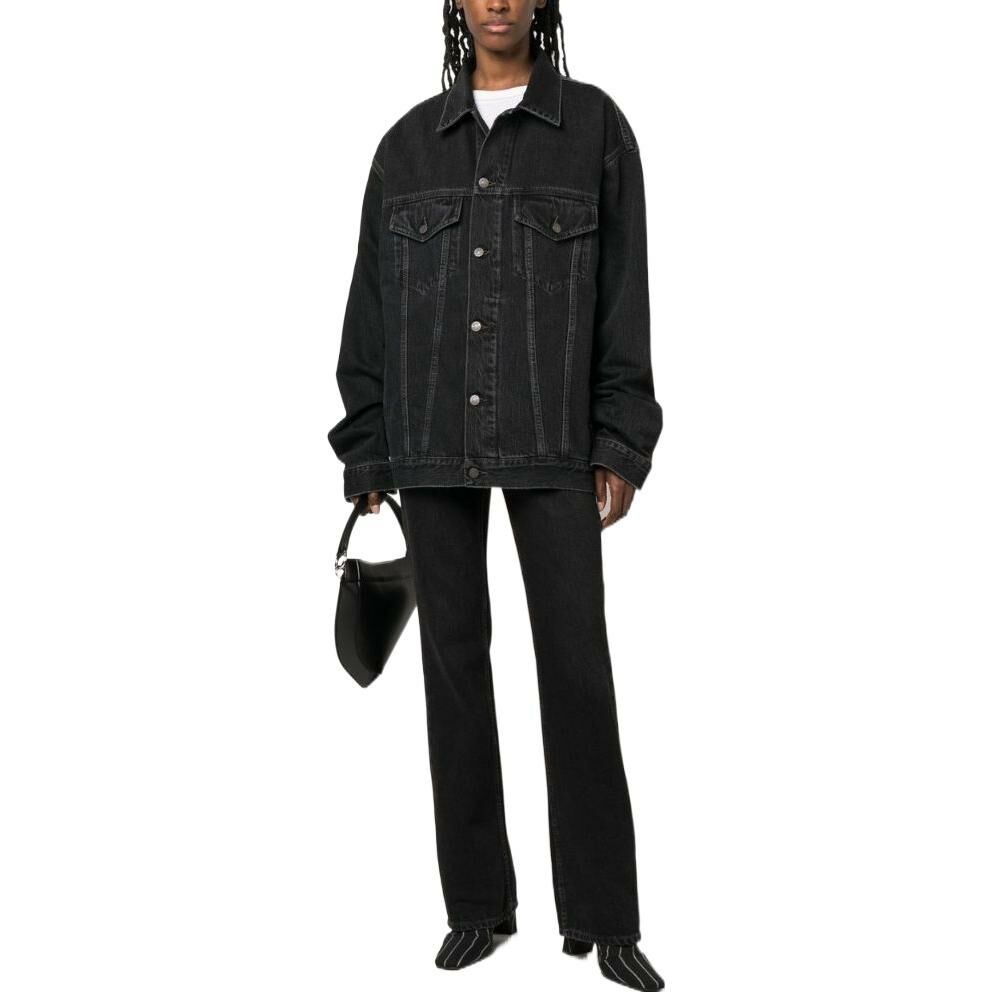 【代購】Acne Studios Denim Jackets Unisex Black