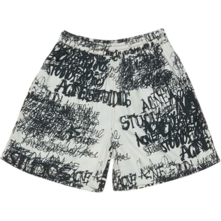 【代購】Acne Studios Logo Printed Shorts