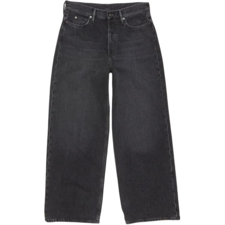 【代購】Acne Studios Logo Patch Wide Leg Jeans