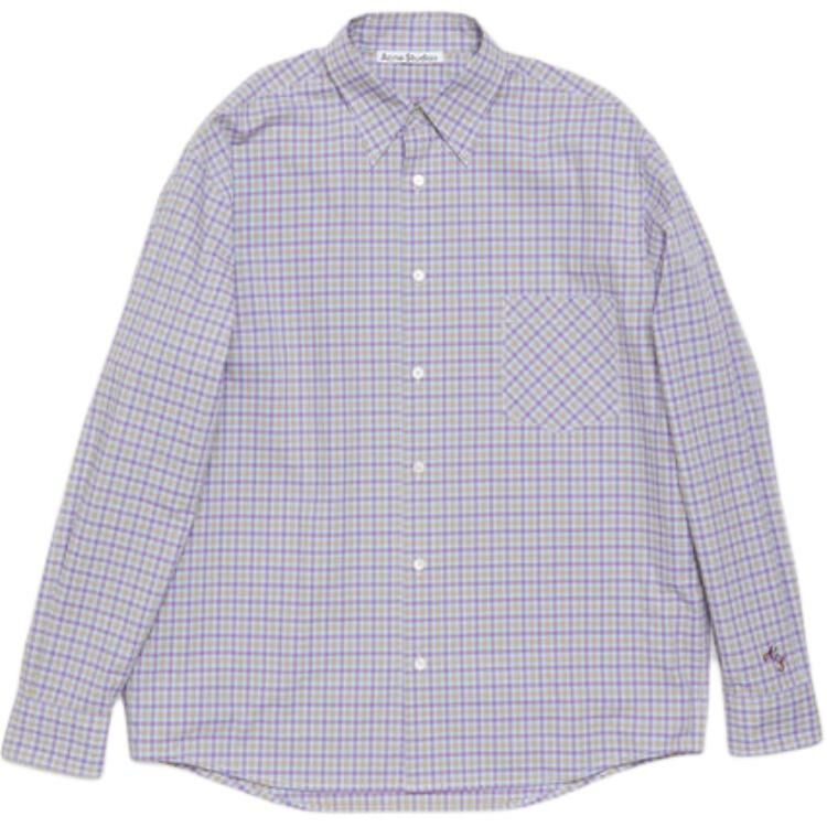 【代購】Acne Studios Checked Cotton Shirt