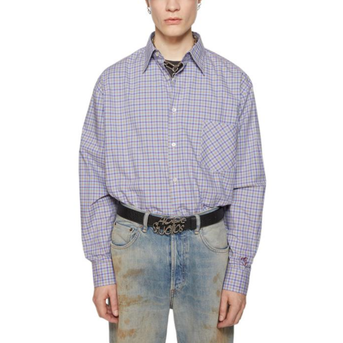 【代購】Acne Studios Checked Cotton Shirt