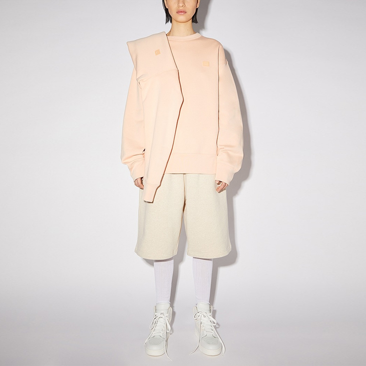 【代購】Acne Studios FW22 Sweatshirt Unisex Light Pink