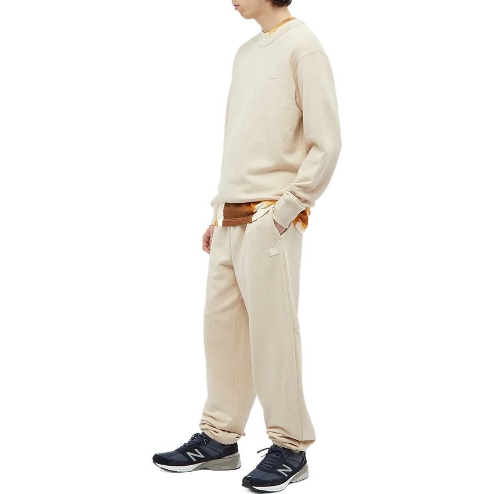 【代購】Acne Studios Knitted Sweatpants Unisex Apricot