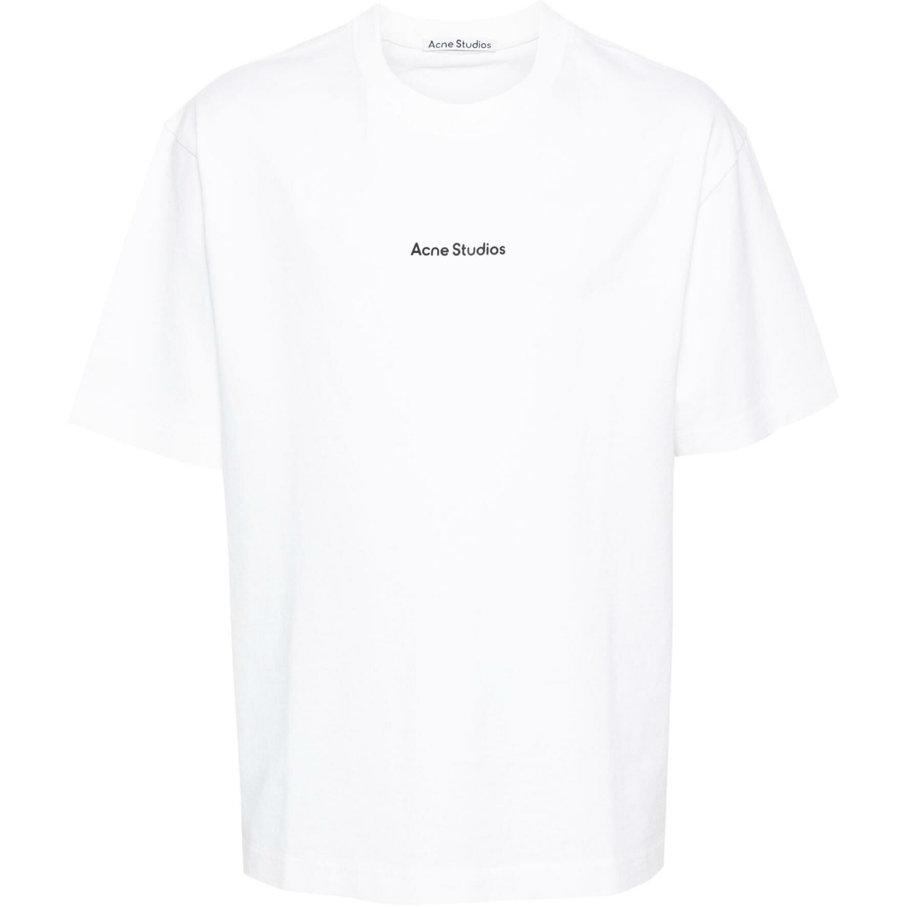 【代購】Acne Studios Logo print Cotton T shirt