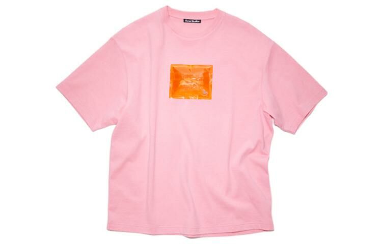 【代購】Acne Studios Face Logo Patch Crewneck T-Shirt