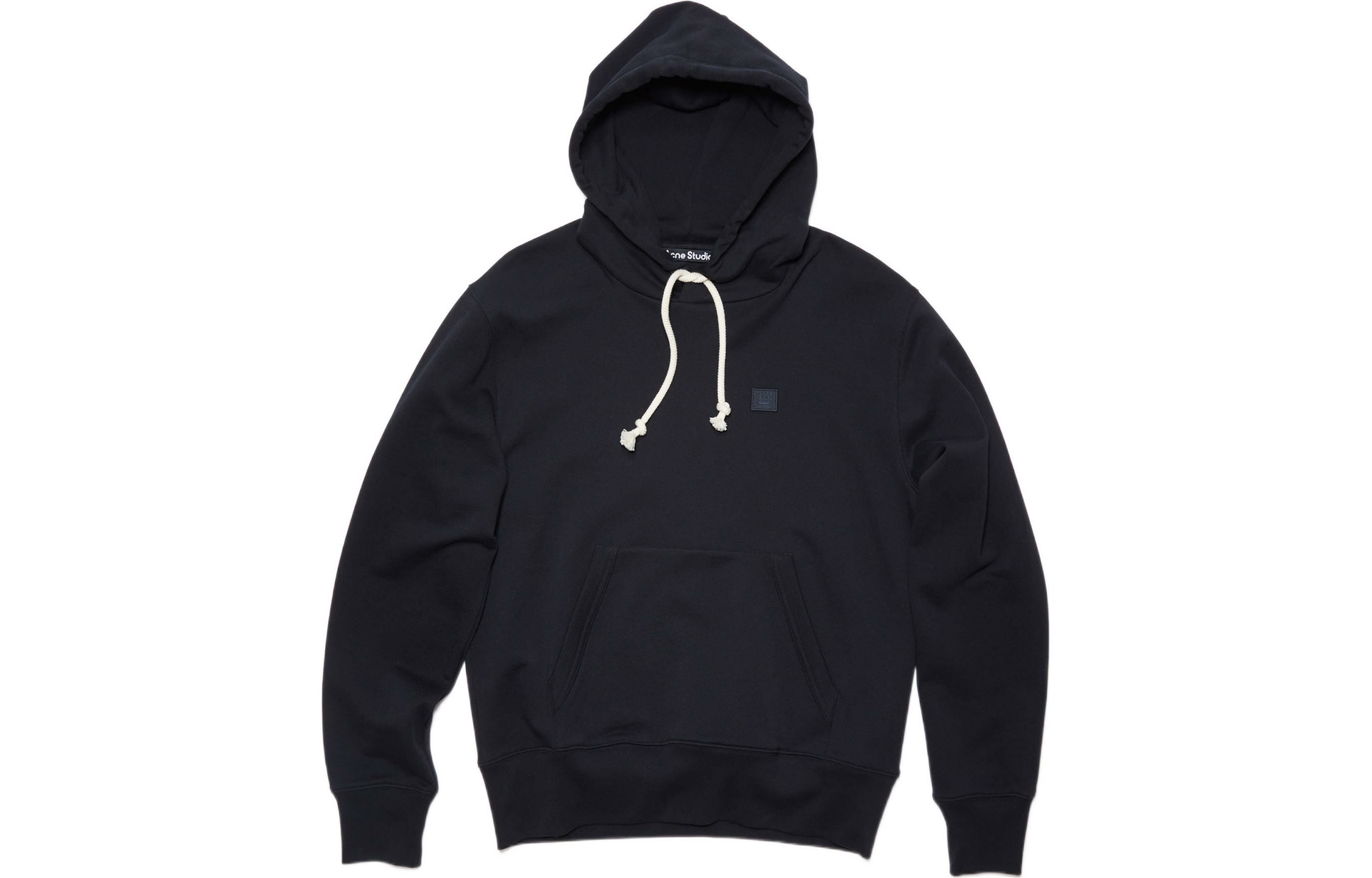 【代購】Acne Studios Face Logo Patch Drawstring Hoodie