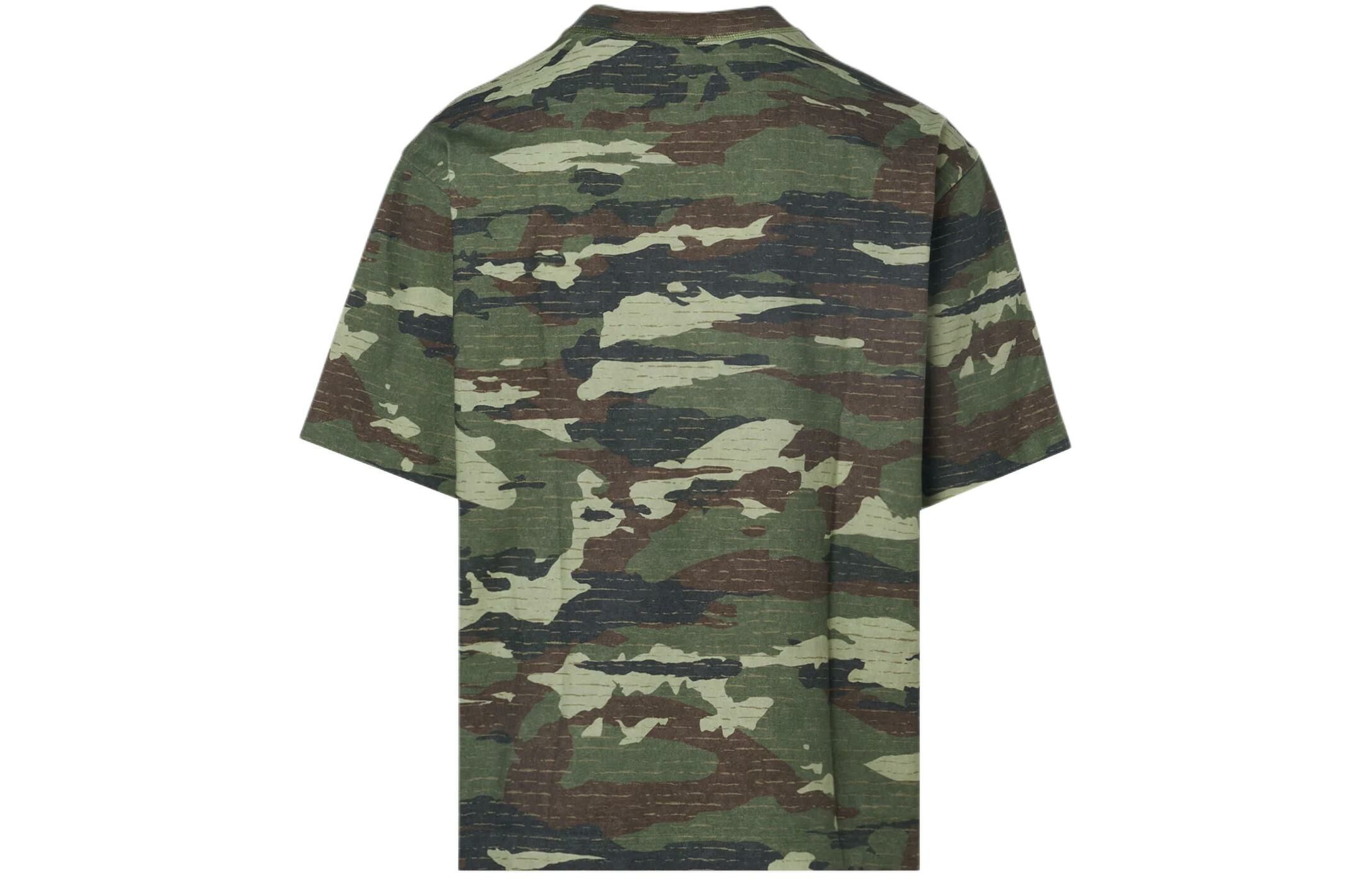 【代購】Acne Studios Camouflage Patterned Crewneck T Shirt