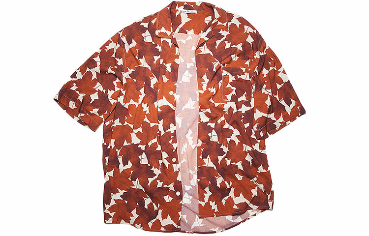 【代購】Acne Studios Shirts Men Rusty Orange