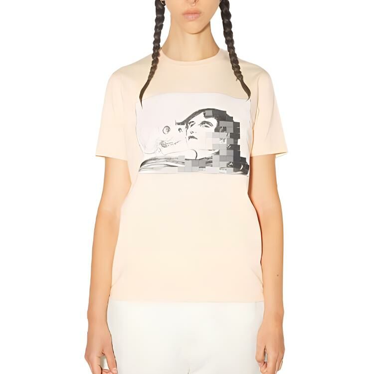 【代購】Acne Studios T-Shirts Unisex Ecru