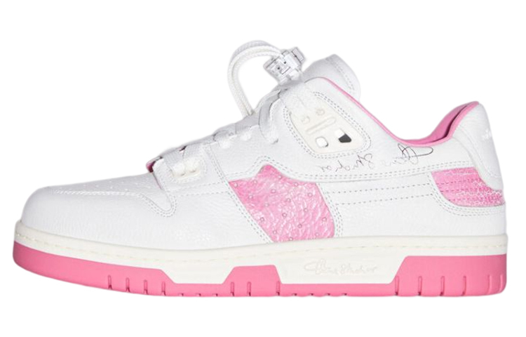 【代購】Acne Studios Low-Top Stylish Skateboarding Shoes Women's White