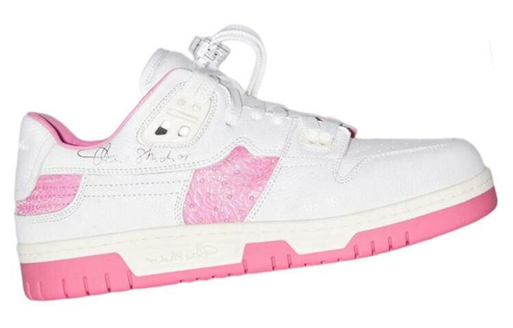 【代購】Acne Studios Low-Top Stylish Skateboarding Shoes Women's White