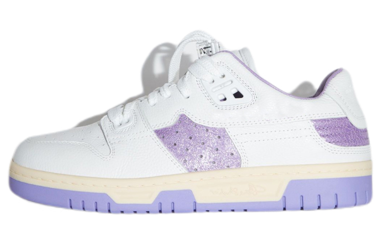 【代購】Acne Studios Low Top Stylish Skateboarding Shoes Women's White Purple