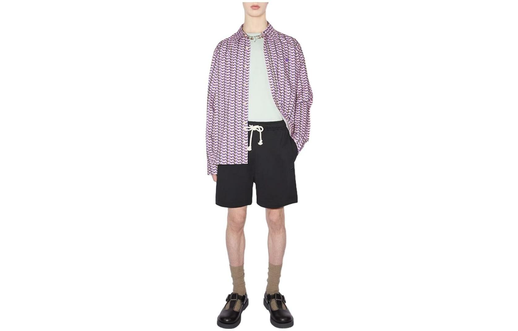 【代購】Acne Studios Meme Collection SS23 Casual Shorts Unisex Black