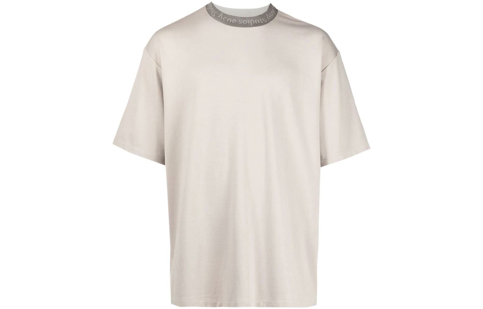 【代購】Acne Studios T-Shirts Men Gray Brown