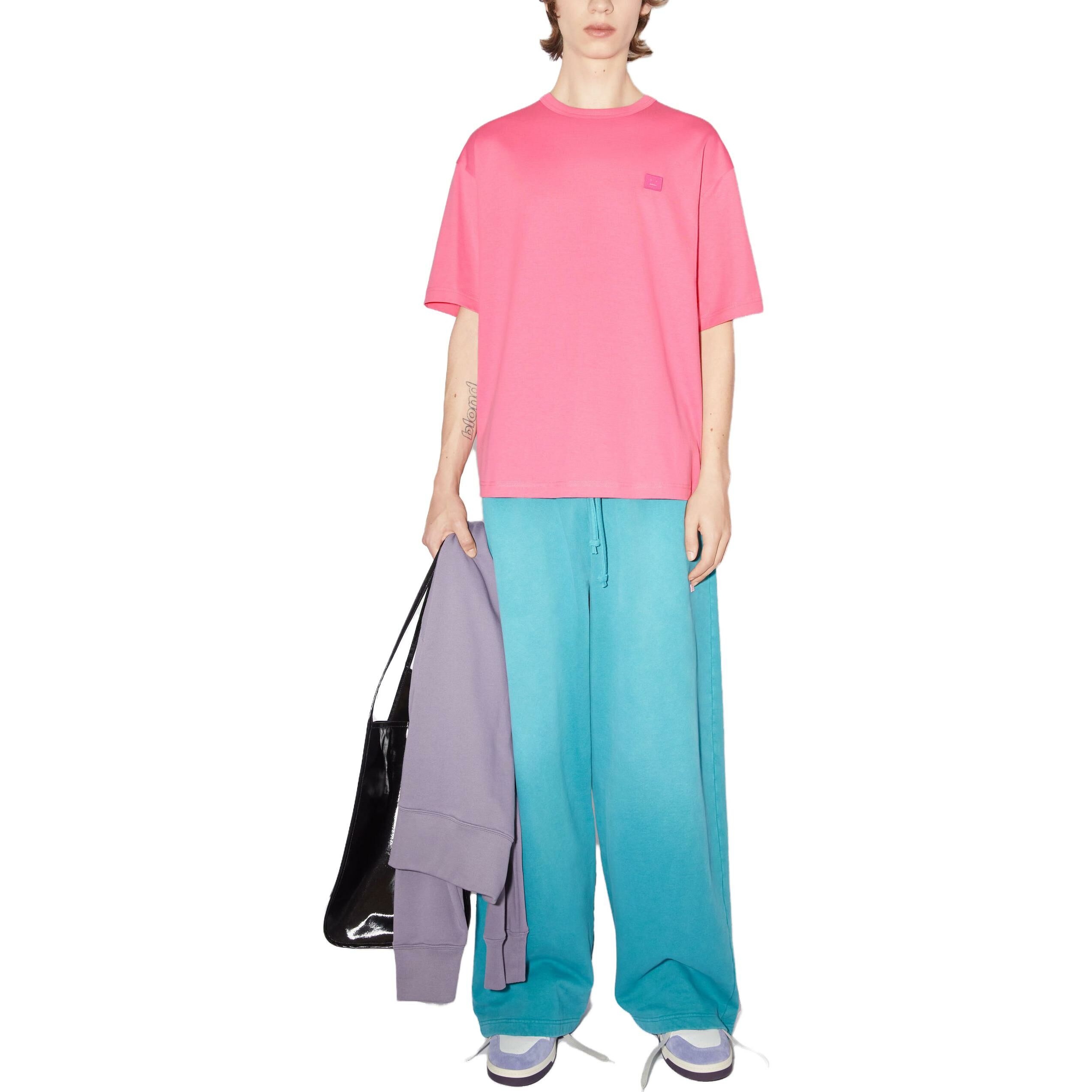 【代購】Acne Studios T-Shirts Unisex Pink