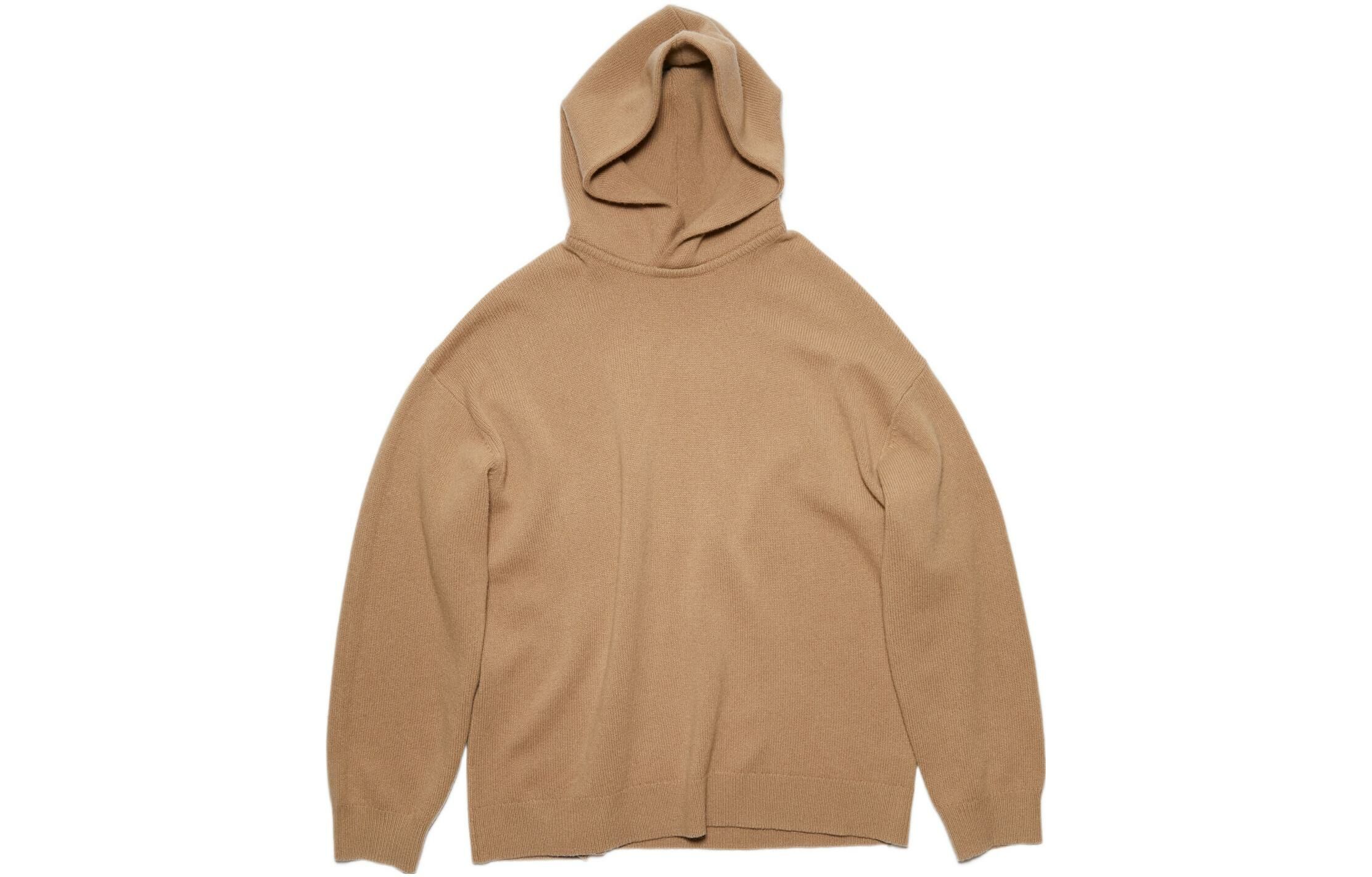 【代購】Acne Studios Cashmere Wool Relaxed Fit Hooded Jumper