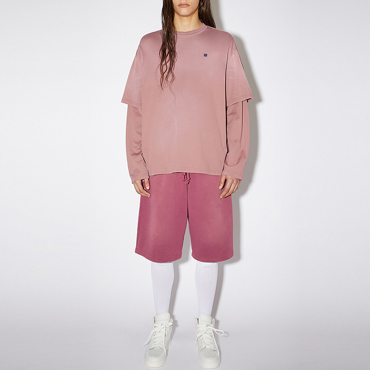 【代購】Acne Studios T-Shirts Unisex Fuchsia