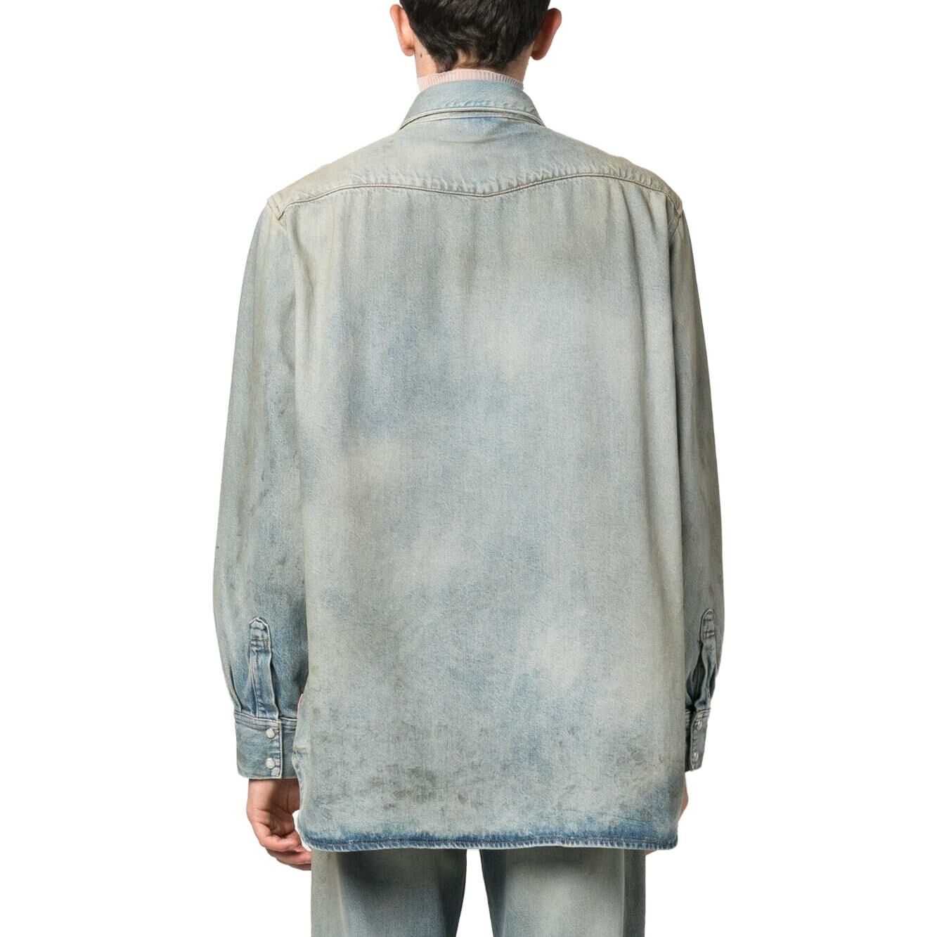 【代購】Acne Studios Denim Collared Button Up Shirt