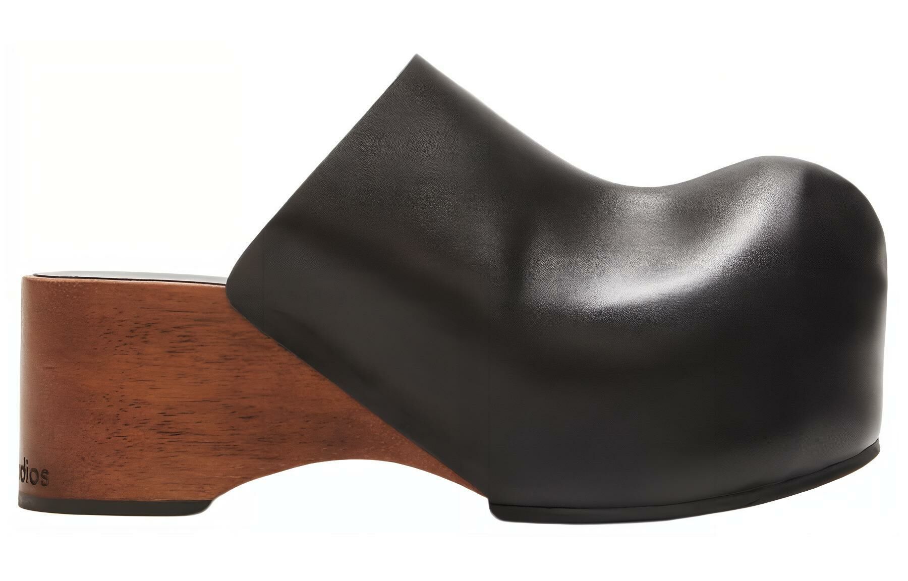 【代購】Acne Studios Wooden-platform Clogs