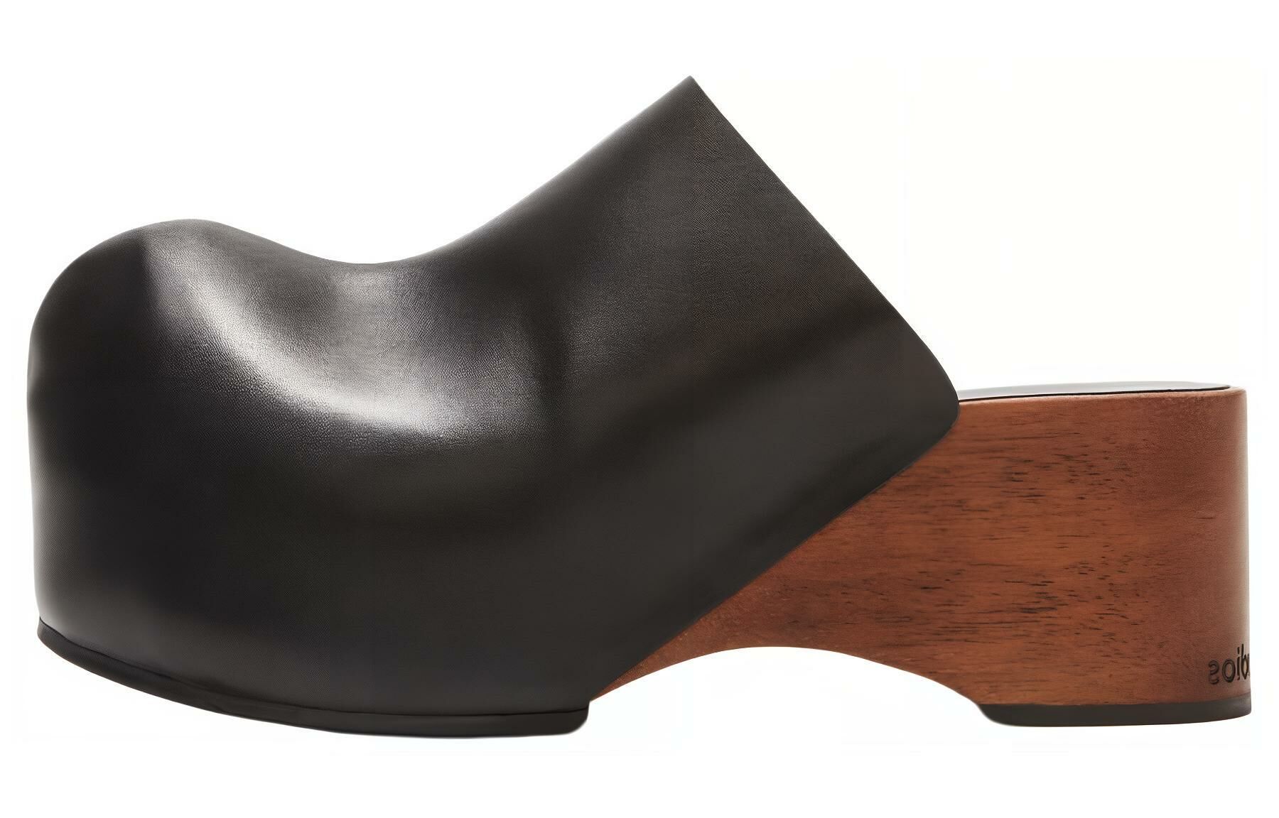 【代購】Acne Studios Wooden-platform Clogs