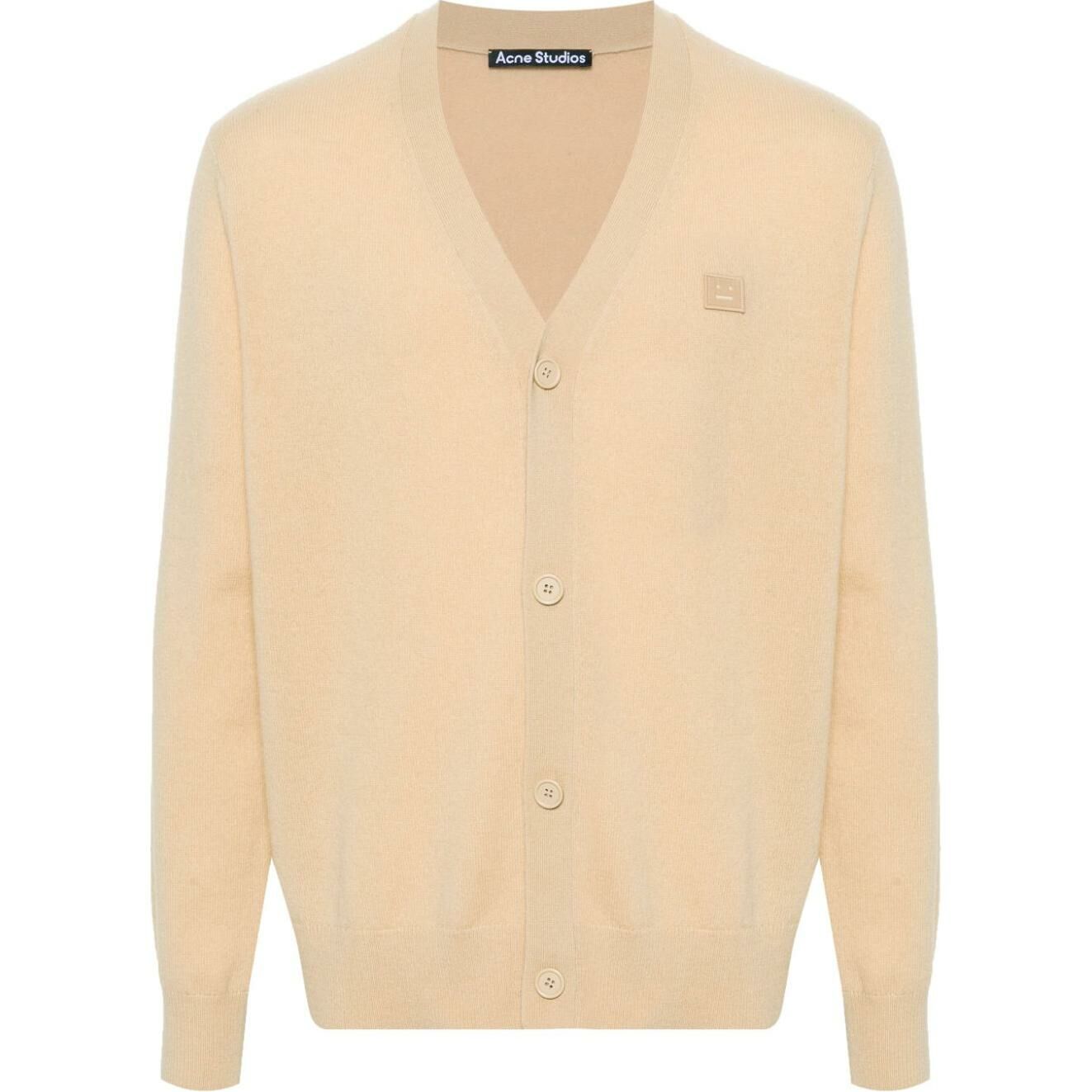 【代購】Acne Studios Logo Patch Knitted Cardigan