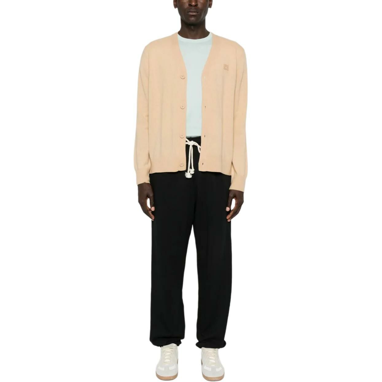 【代購】Acne Studios Logo Patch Knitted Cardigan