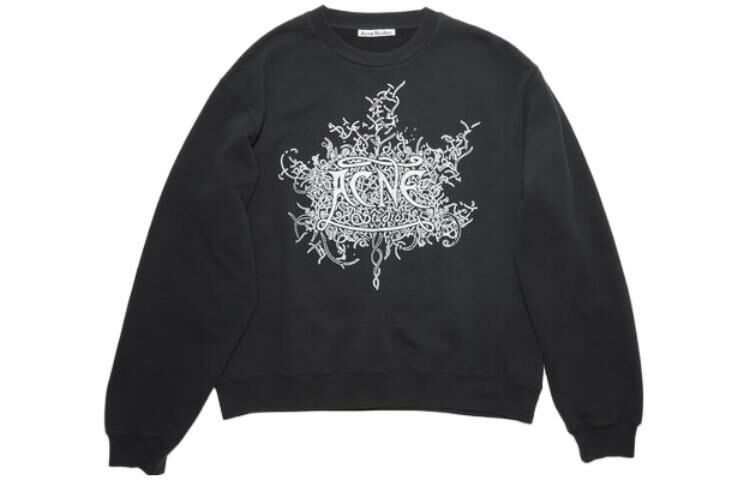 【代購】Acne Studios Logo Printed Crewneck Sweatshirt