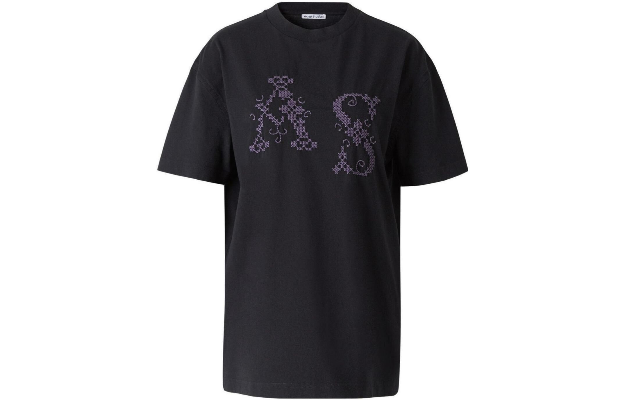 【代購】Acne Studios T-Shirts Unisex Black