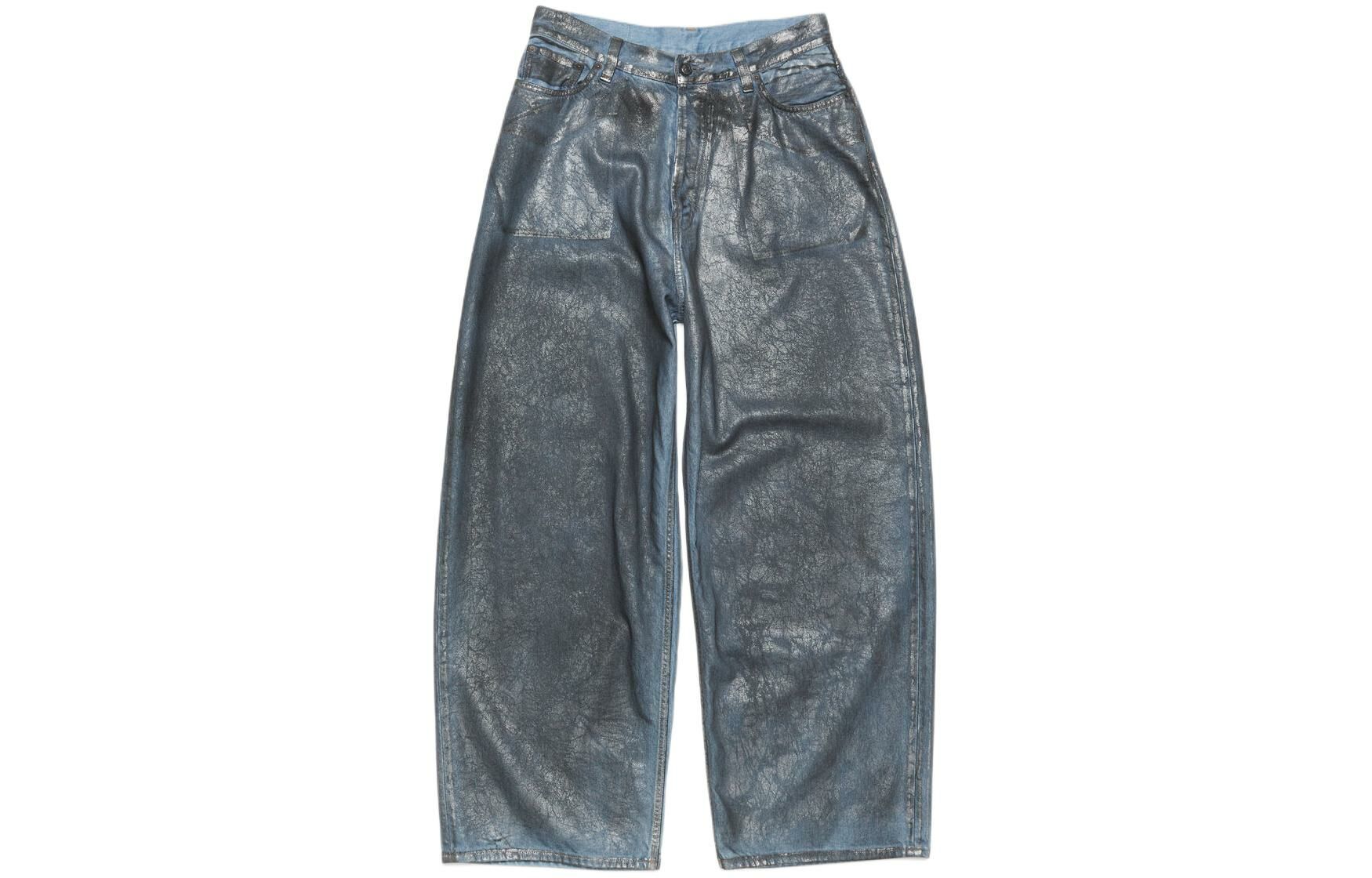 【代購】Acne Studios 2023 Mid-rise Wide-leg Jeans
