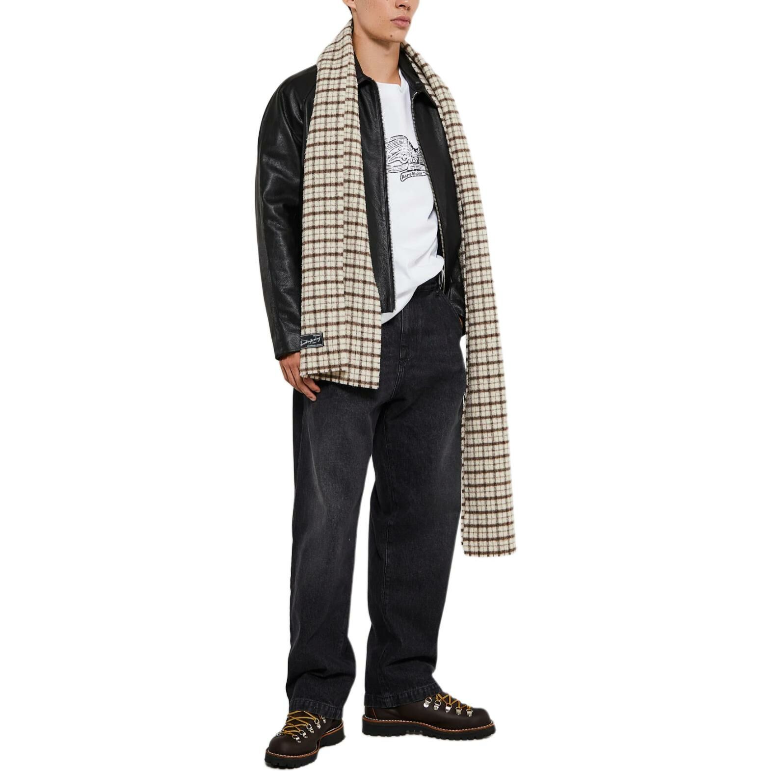 【代購】Acne Studios Logo Embroidered Long Sleeve T Shirt