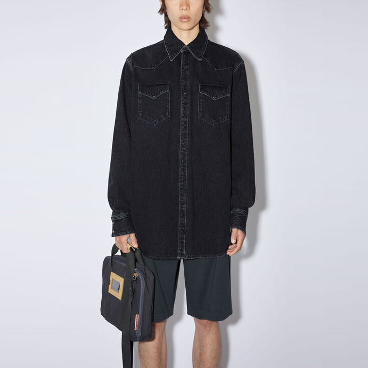 【代購】Acne Studios Collared Button-Up Jacket