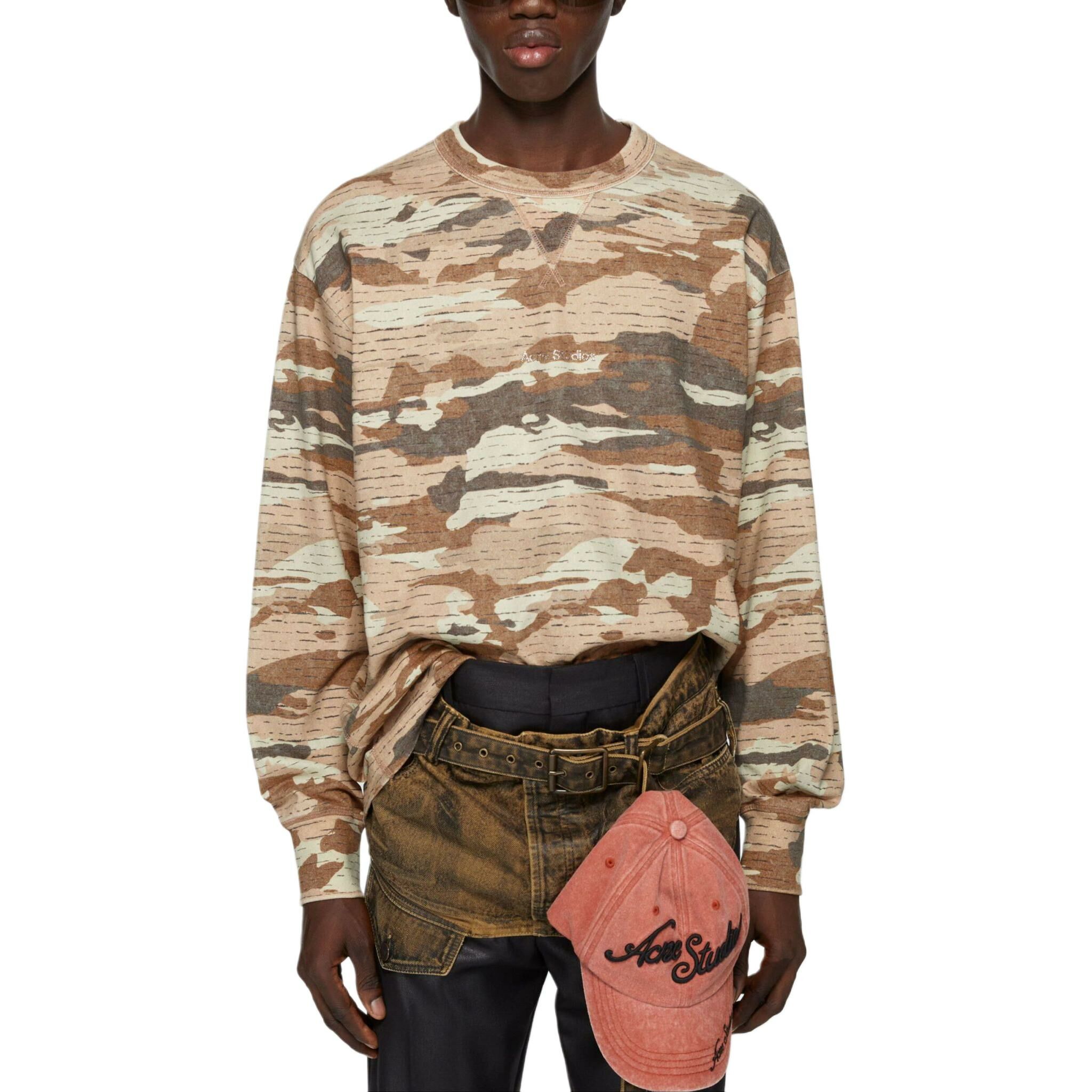 【代購】Acne Studios Abstract-print Sweatshirt