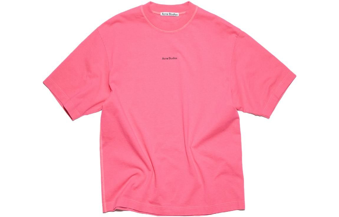 【代購】Acne Studios T-Shirts Men Rose