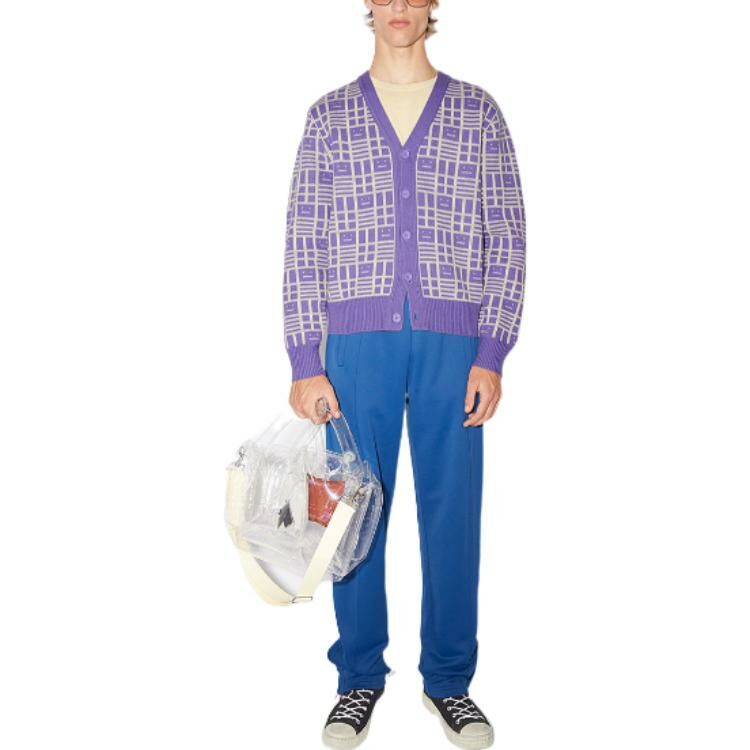 【代購】Acne Studios FW22 Sweater Unisex Purple